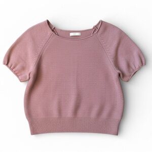 LC Lauren Conrad Pink Short Sleeve Tunic